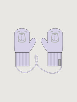 Варежки 14м22226 лаванда