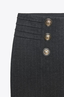 BUTTON LEGGINGS - Zara фото 3
