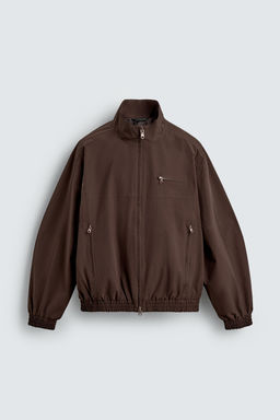 CAZADORA T?CNICA BOXY FIT WATER REPELLENT / Marr?n - Zara фото 7