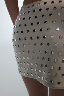 Minifalda con tachuelas - H&m фото 3