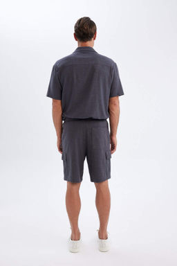 Хлопковые шорты свободного покроя - Defacto фото 7