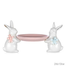 Фигурка Кролик 24x13 см / 19081-11 /уп 24/Пасха