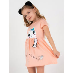 Платье Кошки-Мышки Персиковый - Ronda фото 6