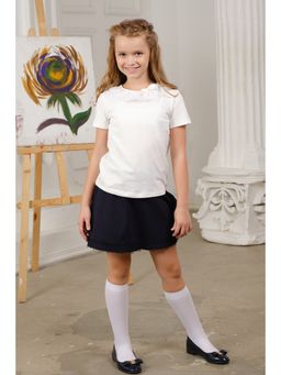 Блузка белый 181231101а - Nota bene фото 19