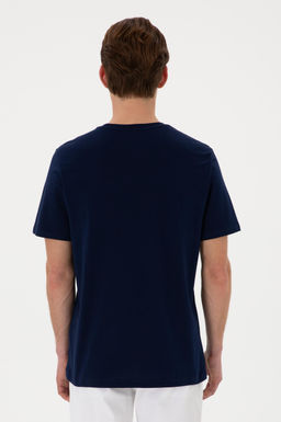 Erkek Bisiklet Yaka Lacivert Ti__rt Sepette S_rpriz _ndirim - U.s. polo assn фото 5