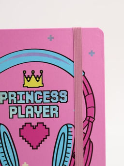 Блокнот (А5) "Princess player", pink (14.5*21)