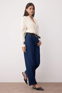 Mavi Yuksek Bel Bol Kesim Baggy Jeans TWOAW26JE00088 - Trendyolmilla фото 2