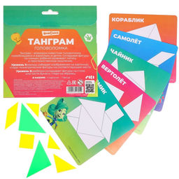 Танграм Фиксики, 5 двухсторонних карточек  фото 6