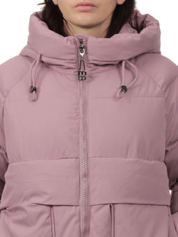 1200 PINK Куртка зимняя женская (200 гр. холлофайбер)