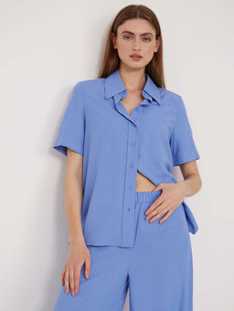 Рубашка с коротким рукавом B2849/orpine