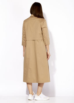 Платье ТАиЕР 1270 песочный  фото 4