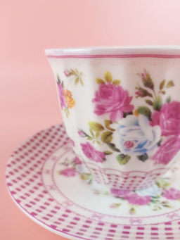 Набор в круглой коробке (12 пр.) Lavenir 220 мл, 13,5 см, C03-Z059 12G фарфор 76906