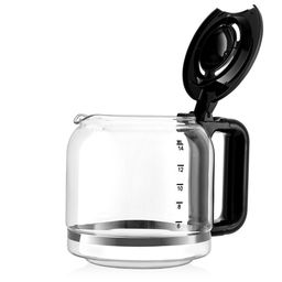 Кофеварка BRAYER 1124BR, капельная, 900 Вт, 1.8 л, LED дисплей, поддержание t, чёрная