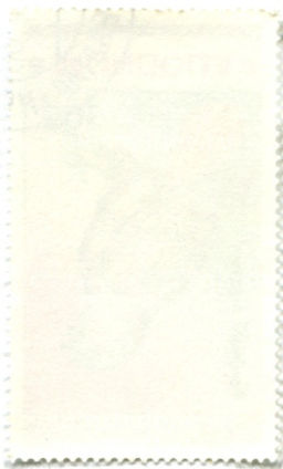 Марка 50 мунгу Попугаи 1990 год Монголия