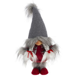 Игрушка набивная "Гном", L19 W11 H47 см, 2в.