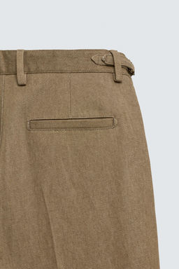 LIMITED EDITION STRAIGHT-LEG TROUSERS - Zara фото 10