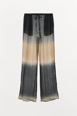 TIE-DYE FLOWING TROUSERS - Zara фото 4