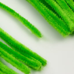 Синельная проволока, набор 50 шт., зелёная, 30 см