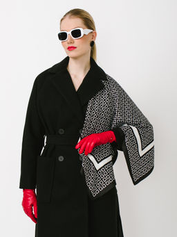 Большой мягкий очень нежный двусторонний платок - Tantino фото 6