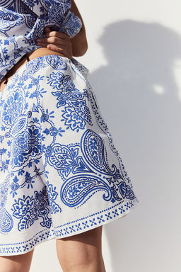 Pantalon corto de popelina con cordon de ajuste - H&m фото 5