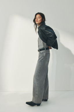 Baggy Regular Waist Jeans - H&m фото 8