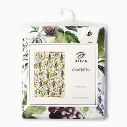 Скатерть Этель. Фруктовый сад, 149?110 см, 100% хлопок, саржа 190 г/м?