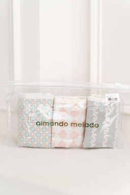 НАБОР ТРУСОВ ЖЕН. CULOTTE (3 шт) арт. 1900W-40183.0L-S05 - Almando melado фото 2