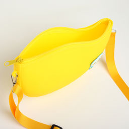 Сумка детская COLOR, для девочки, на молнии, жёлтая