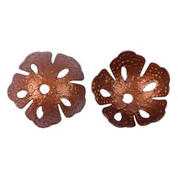 Zlatka Розетка для бус DC-007/5 15 мм 2 мм 5 шт №05 под медь