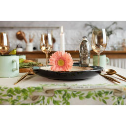 Скатерть «Этель. Акварельные зайцы», 110×147 см, 100% хлопок, саржа 190 г/м²