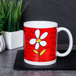 Кружка 400 Цветы / А-450 /уп 48/ - Галеонтрейд фото 4