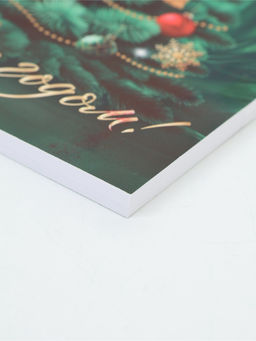 Подарочный набор новогодний в портфеле Время чудес, ежедневник А5, магнитные закладки и ручка