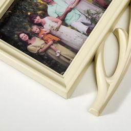 Фоторамка - коллаж на 5 фото С сердцем, венге, (пластиковый экран)