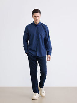 Regular Fit Gabardin Erkek G?mlek