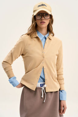 Джемпер GO F1013/04-01.164-170 бежевый