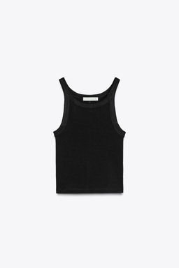 RIBBED CROP TOP - Zara фото 13