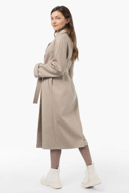 Пальто женское демисезонное (пояс) - El podio фото 6