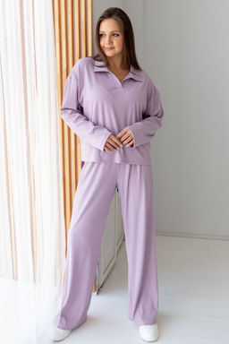 Свитшот АА-015-1 светло-лиловый - Angelika фото 2