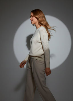 Джемпер И 043/молочный