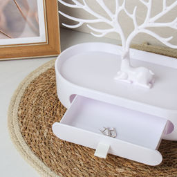 Подставка для украшений 24,5х26 см / GL-18 /уп 20/белая - ГалеонТрейд фото 4