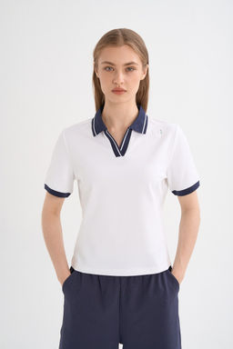 Поло Белый ANTA ICONIC SS Polo