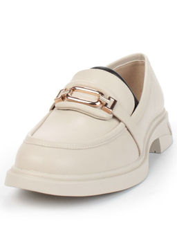 01-PDS133-3 BEIGE Ботинки демисезонные женские (натуральная кожа)