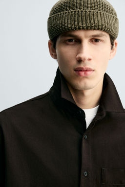 SHORT KNIT BEANIE - Zara фото 3