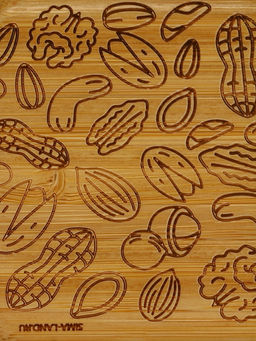 Менажница Орехи, 17х9.5х1.5 см - Дорого внимание фото 5