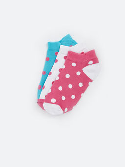 Puantiyeli K?z ?ocuk Patik ?orap 3l? - Waikiki фото 2