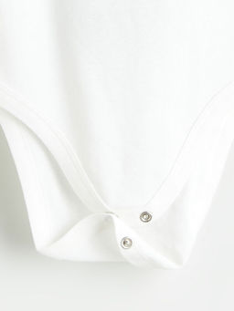 Bisiklet Yaka Erkek Bebek ??t??tl? Bodysuit 2li