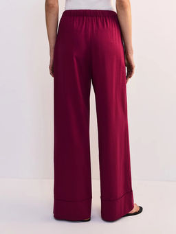 Льняные брюки с эластичным поясом / Zarina  фото 4