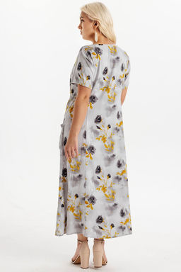 Платье штапель 6146/01/Серый - Rise фото 4