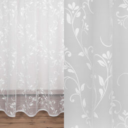 Занавеска 25С6758-Г50 3 белый 2.05 м*1.65 м рис. К654Не