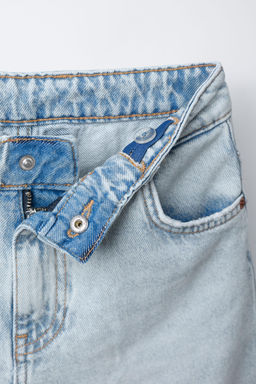 CARPENTER DENIM BERMUDA SHORTS - Zara фото 3